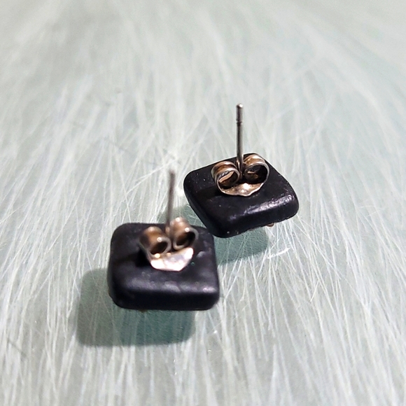 Handmade Clay Polymer Earrings - Picture 3 of 4